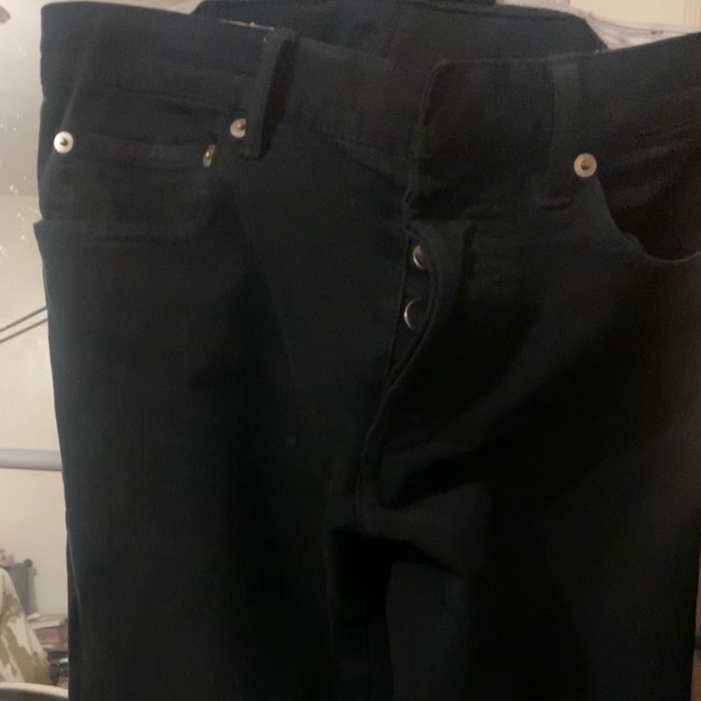 Dior Super Slender Black Jeans/Trousers SS07